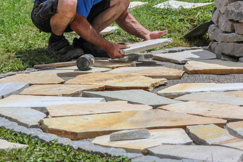 Stepping Stones Installation
